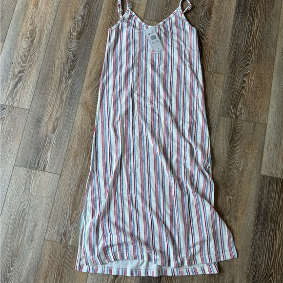 Striped Sleeveless Dress - Picture 1 of 4